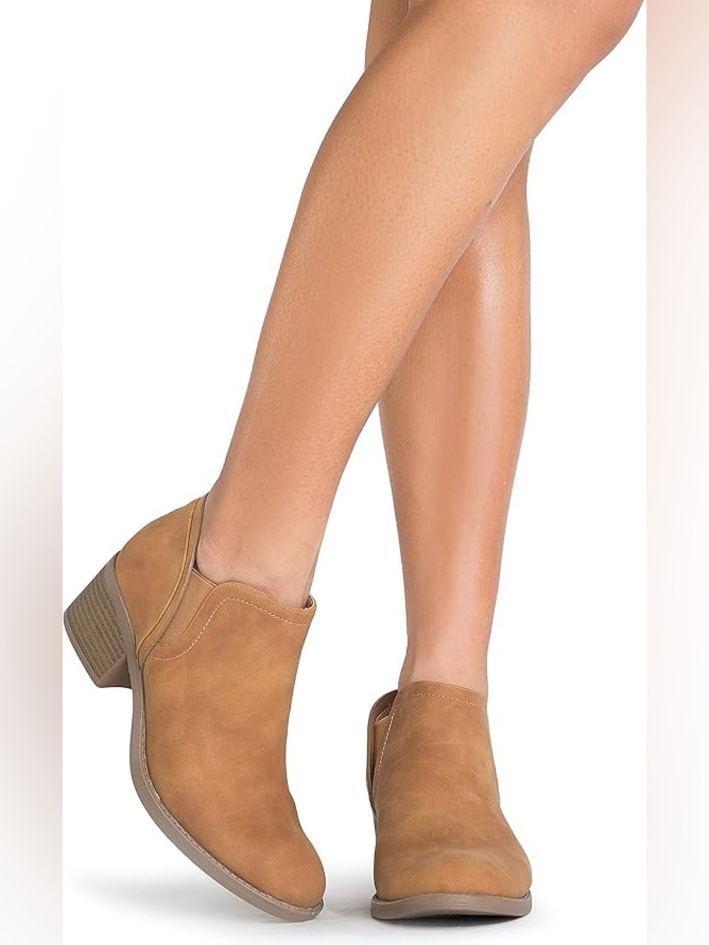 NWT - J. Adams Tan Gobi Ankle Bootie - Size 10